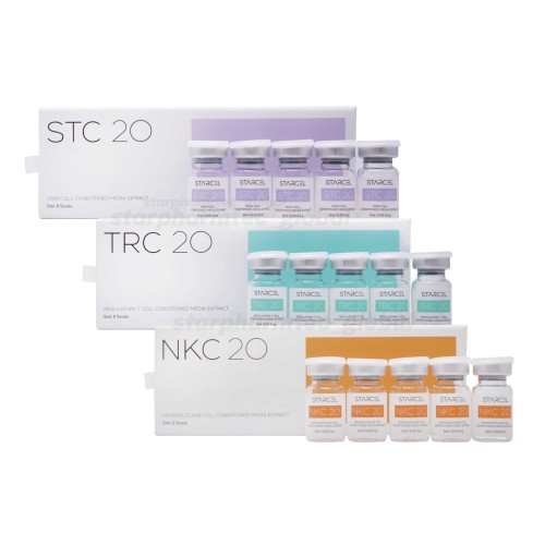 STARCEL 20 Exosome Skin Booster Treatment 5ml x 5 Vials | Korean Aesthetic Solution