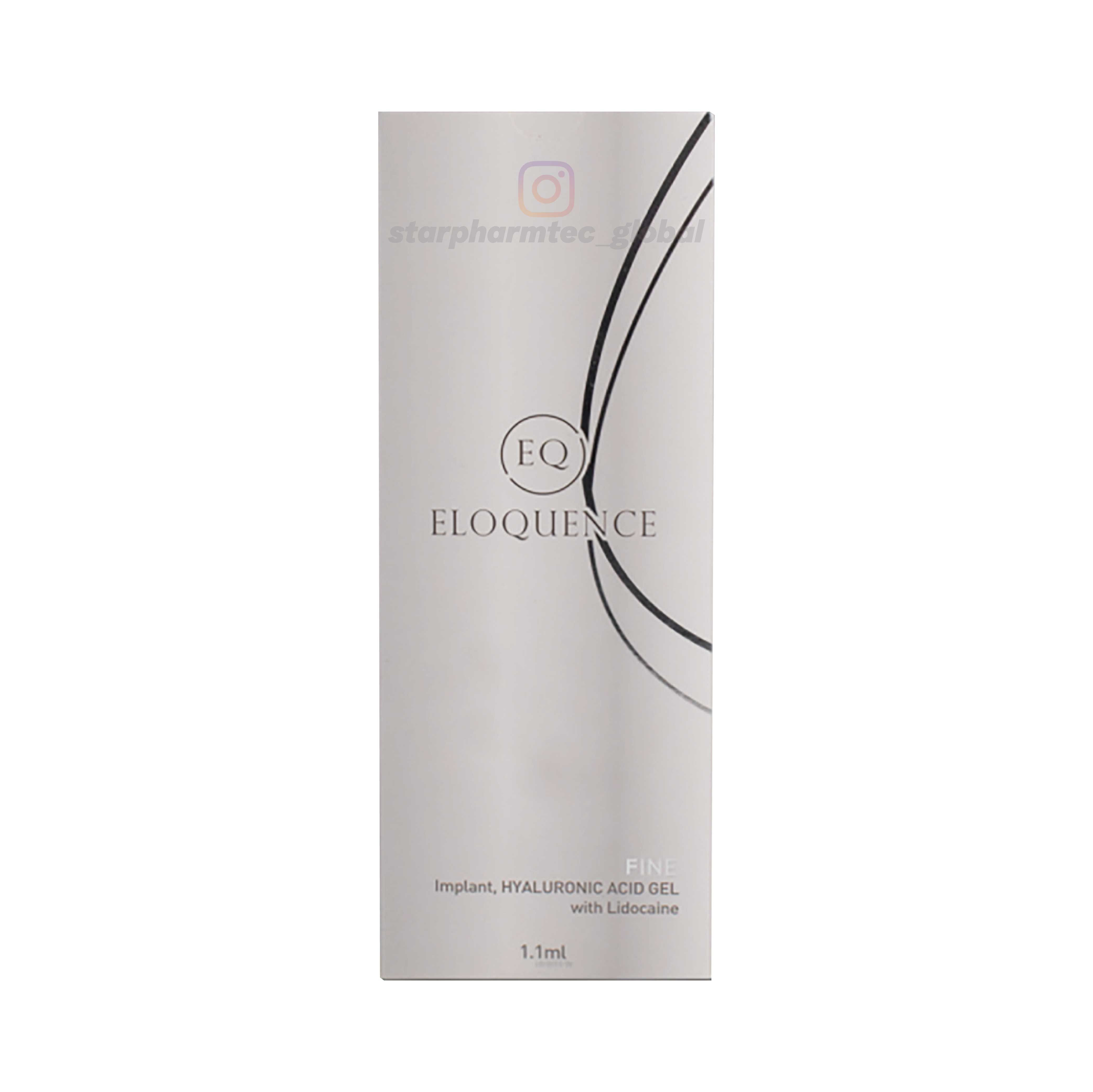 Eloquence 1.1ml x 1syr/box HA 24mg/ml Fine | Deep | SubQ