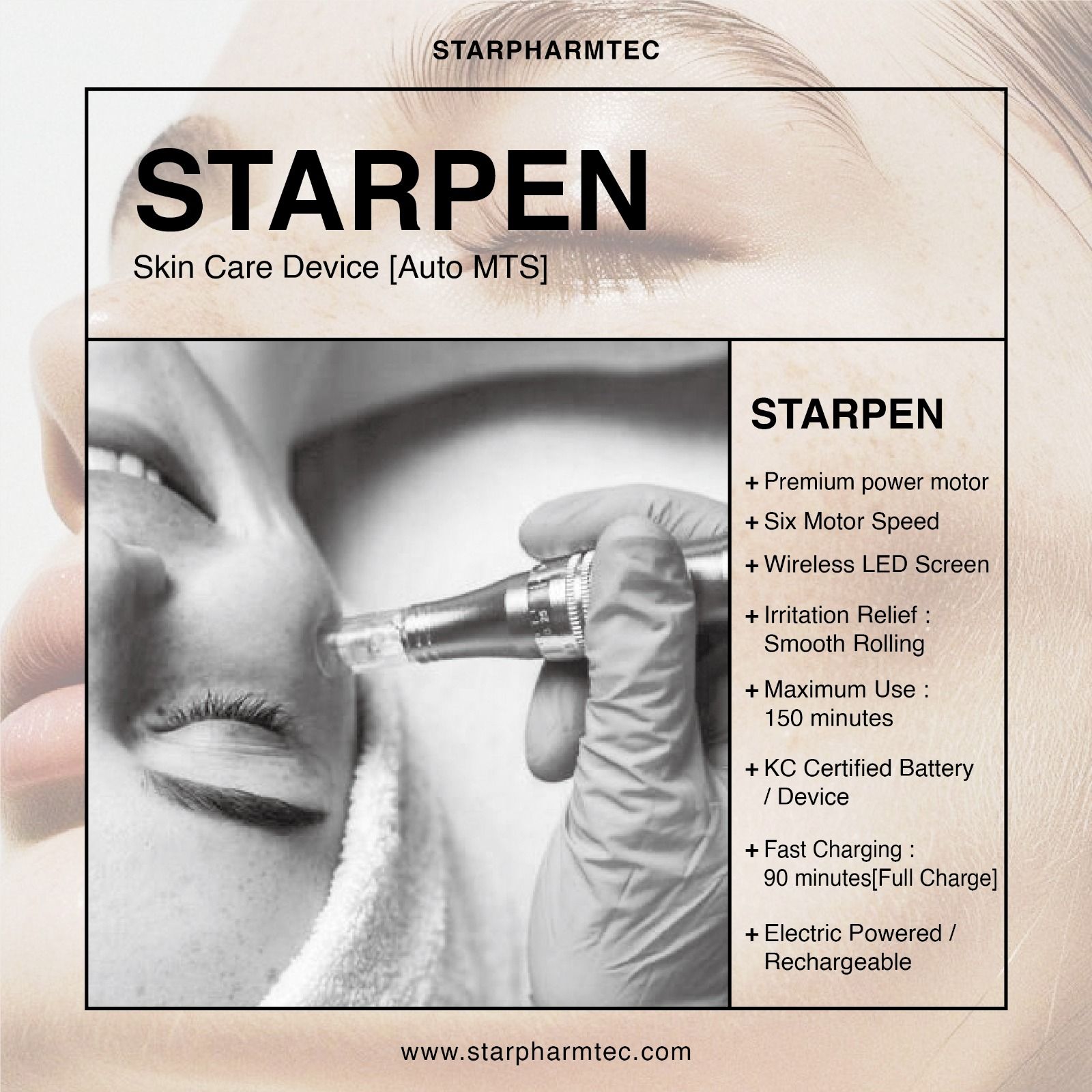 STARPEN Smart Auto MTS Solution | pen needle | needling pen | Exosome Booster |