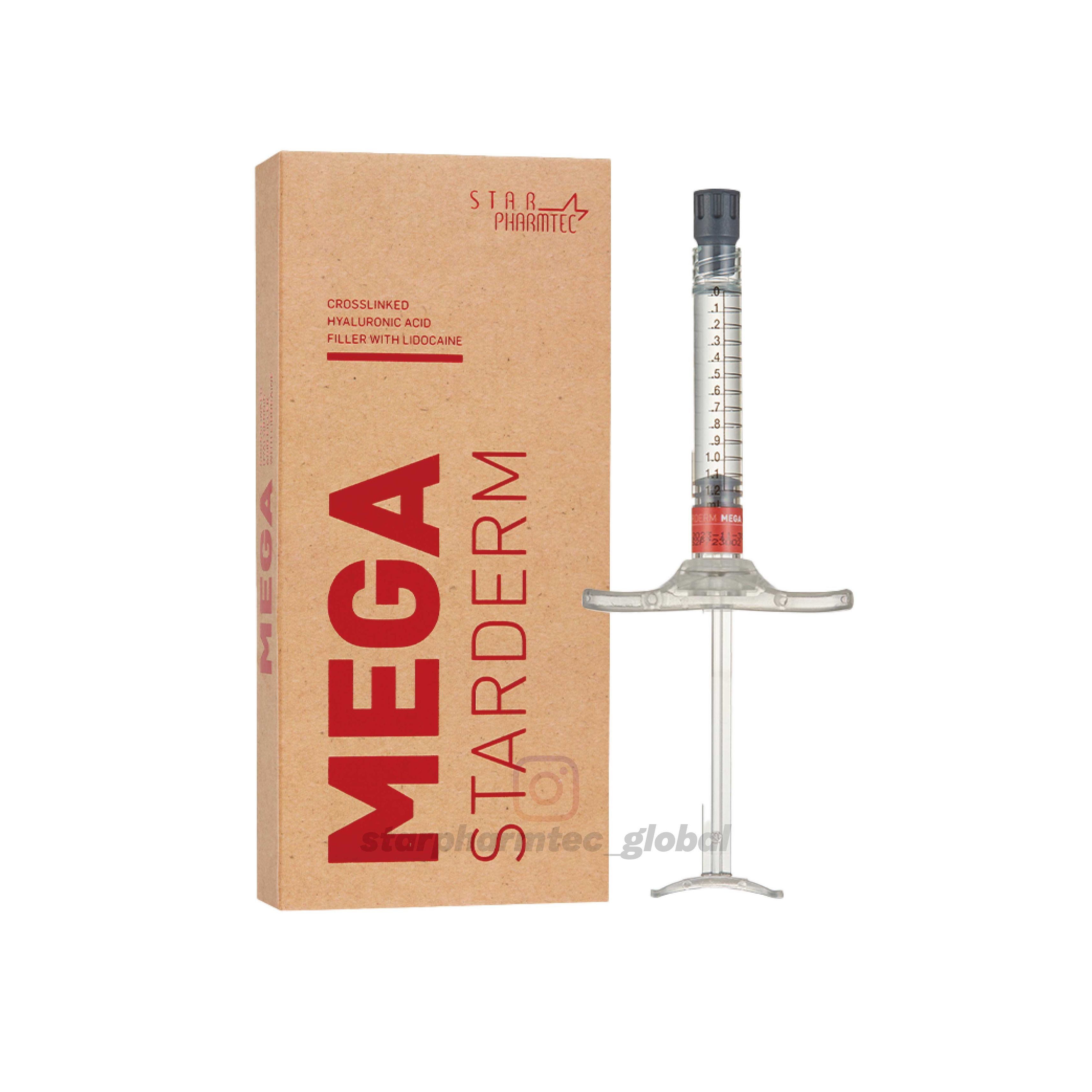 STARDERM HA Filler CE Approved Lido 0.3% | Korean Dermal Filler (PICO/MEGA/TERA)