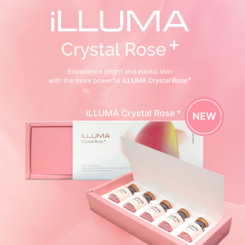 iLLUMA Crystal Rose + 5mL x 5 vials | Skinbooster | Ampoule |